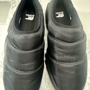 Sorel Black Rain & Snow Boots Slip-On